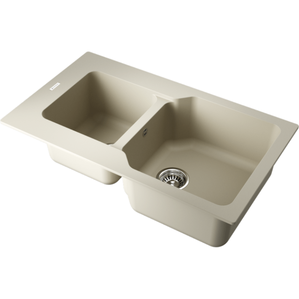 Мойка кухонная Omoikiri Maru 86 Ваниль 4993285 — изображение 2