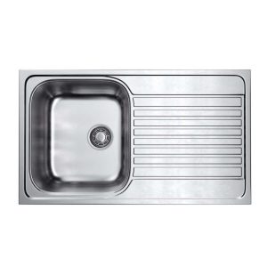 Мойка кухонная Omoikiri Kashiogawa 86 Хром 4993453