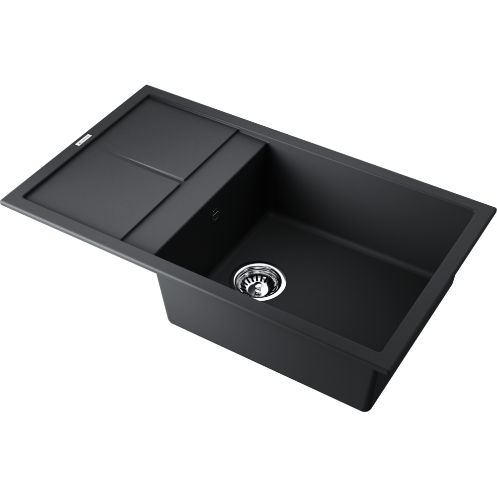 Мойка кухонная Omoikiri Sumi 86 Черный матовый 4993646 — изображение 2