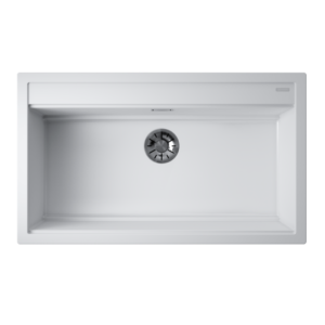 Мойка кухонная Omoikiri Kitagawa с разделочной доской 86 Белый матовый 4993795