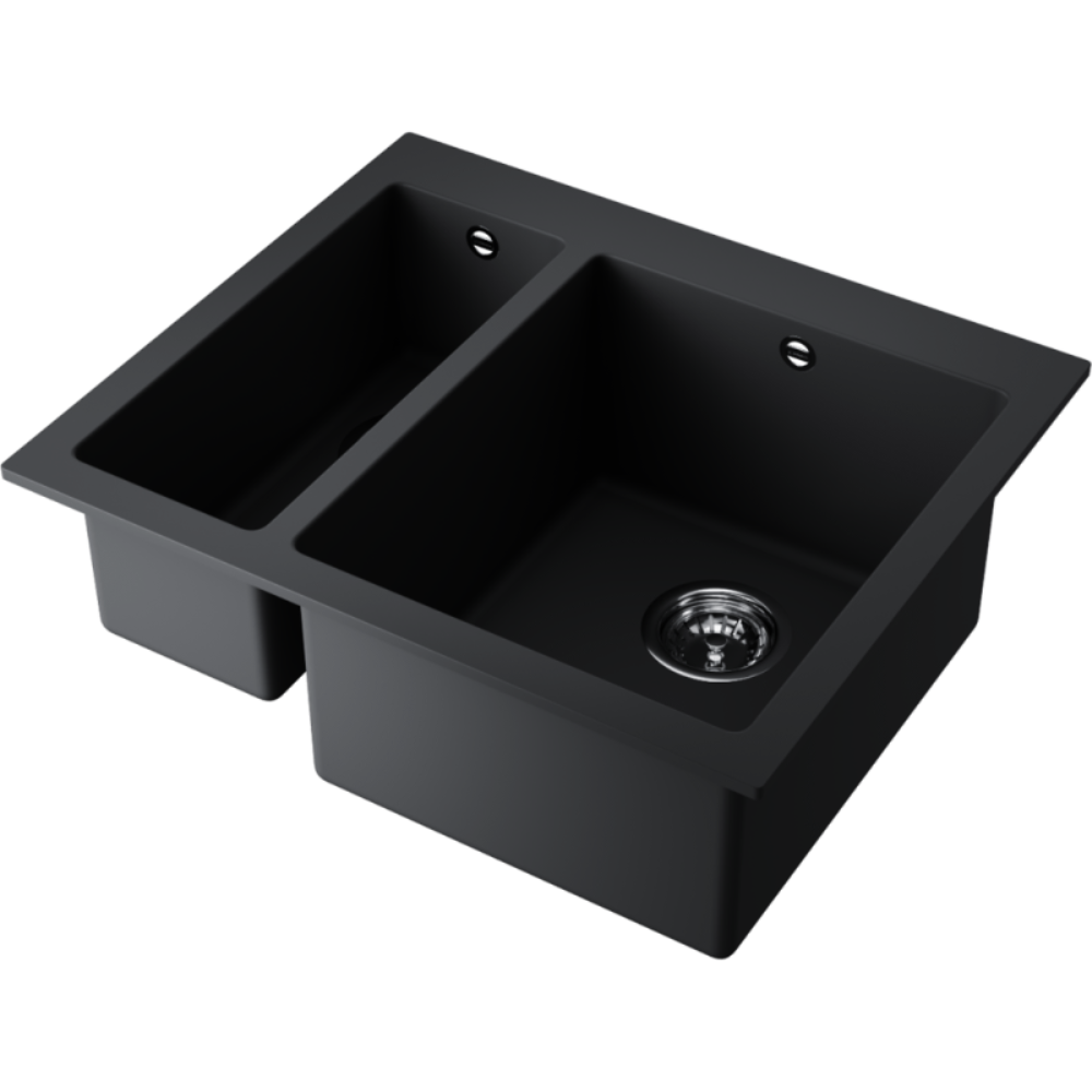 Мойка кухонная Omoikiri Bosen 590 Графит 4993821 — изображение 2