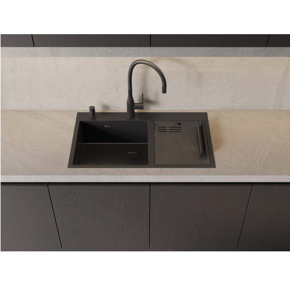 Дозатор встраиваемый Omoikiri OM-08 Графит 4995079 — изображение 3