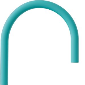 Сменный гибкий шланг Omoikiri ОT-01 для смесителя Голубой матовый 4996044