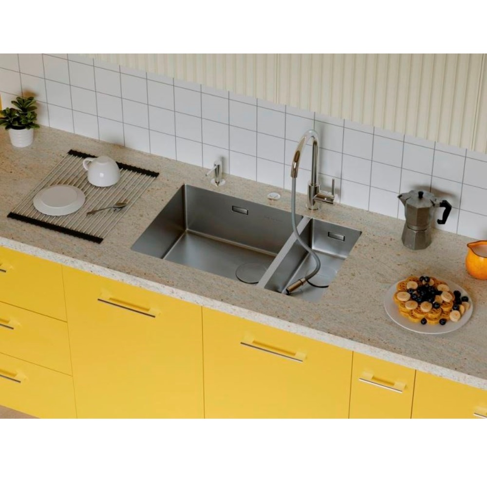 Мойка кухонная Omoikiri Taki Side левая 70 Хром 4997049 — изображение 3