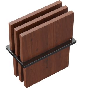 Вставка-держатель и доски Omoikiri FP-04 Вороненая сталь 4999114